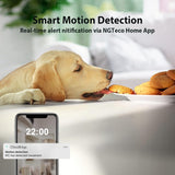 1 x RAW Customer Returns NGTeco 2K Indoor Security Camera, 3MP Pan Tilt WiFi Camera for Home Security Baby Monitor Pet Dog Camera with Motion Detection, Night Vision, Compatible with Alexa Google C2500 - RRP €56.46