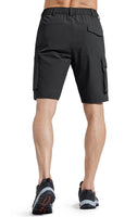 1 x RAW Customer Returns Comallan Men s Quick Dry Shorts Trekking Hiking Cargo Work Shorts with Zipper Pockets - RRP €36.99