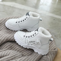 1 x RAW Customer Returns Yeeteepot Women s Winter Boots Warm Snow Shoes Ankle Boots Casual Walking Boots Non-slip Hiking Boots White 38 EU 39 CN - RRP €45.99