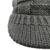 73 x Brand New SWEDREAM Winter Hat Knitted Beanies Caps for Women Crochet Warm Soft Ski Hats Grey  - RRP €1576.8