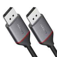 1 x RAW Customer Returns IVANKY DisplayPort Cable 144hz 2M, 4K 60Hz, 2K 165Hz, 2K 144Hz for DP1.2 , Display Port Cable for PC, Laptop, TV, Graphics Card, Projector, Monitor ETC - RRP €9.58