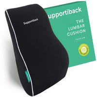 1 x RAW Customer Returns Back Support Cushion Durable Comfort Lumbar Support Cushion Office Chair Back Support Cushion Back Support Cushion Car Seat Cushion Back Cushion Back Support for Office Chair - RRP €27.97