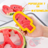 5 x Brand New 3Pcs Creative Watermelon Cutter, Melon Cutter, Watermelon Popsicle Molds, Fruit Cutter, Watermelon Scoop, Melon and Fruit Separator, DIY Fruit Cutter - RRP €30.2