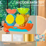 1 x Brand New Bathtub toy set, bath toy for children aged 1 2 3 4 years, children s bath toy, water and bee toy - RRP €20.4