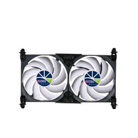 1 x RAW Customer Returns TITAN TTC SC22 Refrigerator Fan 120 mm, V2 - Now with integrated rectifier - RRP €82.5