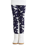 27 x Brand New Adorel Girls Leggings Winter Lined Thick Pants Purple Deer 134 EU Manufacturer Size 140  - RRP €374.22