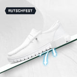 1 x RAW Customer Returns JUEQIBAA Men s Shoes Casual Shoes Boat Shoes Walking Shoes Comfortable Slip-On For Men Casual Lightweight Non-Slip Men s Boat Shoes White Size EU 43 - RRP €29.99