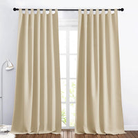 1 x RAW Customer Returns PONY DANCE curtains for children s room boy thermal curtain opaque blackout curtains living room loop curtain set of 2 curtains opaque, H 260 x W 140 cm, silver grey - RRP €41.29