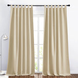 1 x RAW Customer Returns PONY DANCE curtains for children s room boy thermal curtain opaque blackout curtains living room loop curtain set of 2 curtains opaque, H 260 x W 140 cm, silver grey - RRP €41.29