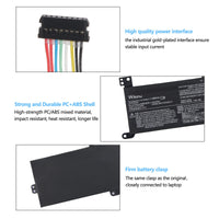 1 x RAW Customer Returns Wikinu L16C2PB2 Battery for Lenovo IdeaPad 320-14AST 320-14IAP 320-14ISK 320-15ABR 320-15AST 320-15IKB 330-14IGM 330-15IKB 520-15IKB V320-17IKB B320-14IKB L16C2PB1 6L2PB1 L16S2PB1 7.6V 30Wh - RRP €35.28