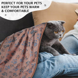 1 x RAW Customer Returns PET SPPTIES Dog Blanket Cuddly Blanket Dog Soft Blankets Washable Blanket for Small Large Dog Cat Fleece Blanket, 5 x Pack Dog Blankets PS016 76cmx52cm, 5PCS Mixed Pack  - RRP €19.12