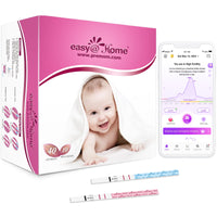 1 x RAW Customer Returns Easy Home 40 Ovulation Tests 10 Pregnancy Tests, Highly Accurate and Reliable Powered by free Italian Premom APP iOS Android , 40 LH 10 HCG - RRP €18.14