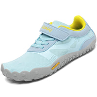 1 x RAW Customer Returns SAGUARO Girls Barefoot Shoes Summer Outdoor Children Shoes Breathable Non-Slip Boys Trail Running Shoes Unisex Lightweight Sports Shoes Sky Blue 32 EU - RRP €42.99