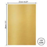 1 x RAW Customer Returns Belle Vous Shiny Paper Gold Pack of 50 - 28 x 21cm 120gsm Premium Card Paper A4 - Glitter Paper for Crafts for Scrapbooking, DIY Projects, Wedding Party Decorations and Card Making - RRP €12.48