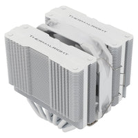 1 x RAW Customer Returns Thermalright Peerless Assassin 120 MINI White CPU air cooler, 6 heatpipes, 120mm TL-D12W PWM fan, 135mm high, double tower cooler, for AMD AM4 AM5 Intel LGA 1851 1700 1150 1151 1200 2011 - RRP €35.09