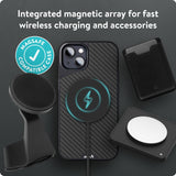 1 x RAW Customer Returns Mous - Case for iPhone 13 Mini - Carbon Fiber - Limitless 4.0 - Mobile Phone Case iPhone 13 Mini MagSafe Compatible Case - Protective Case - RRP €54.99