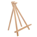 1 x RAW Customer Returns Belle Vous Table Easel Adjustable Wooden A-Shape - 83cm Beechwood Easel Tripod Wooden Easel, Table Easel Wooden Stand Tripod for Drawing, Painting, Displaying Photos, Art - RRP €22.49