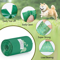 20 x Brand New Dog Poop Bags 400 Pieces Dog Bags with 1 Dispenser, Scented Biodegradable Dog Poop Bags, Extra Thick, Strong and Leak Proof 16 rolls 400 units  - RRP €403.2