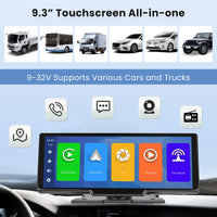 1 x RAW Customer Returns 2 32GB Hikity Android Autoradio Portable CarPlay Wireless Android Auto Wireless 7 Inch Touch Screen Bluetooth Hands-Free Car Stereo with GPS FM Voice Control Rear Camera - RRP €96.98