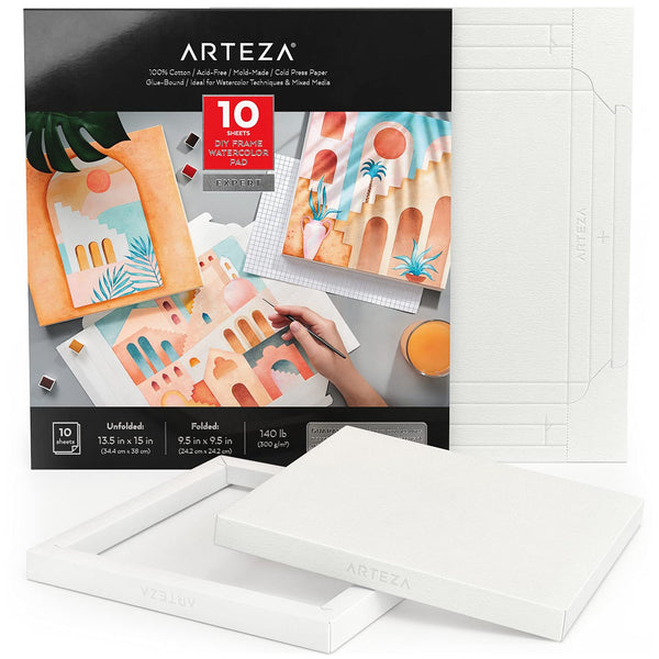 Brand New Job Lot Pallet - ARTEZA Watercolour & Paint Paper - 435 Items - RRP €8892.76