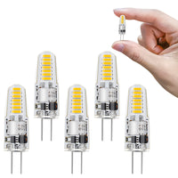 1 x RAW Customer Returns I-SHUNFA G4 LED lamps 1.2W natural white 4000K 12V LED bulb replacement 15W halogen bulbs, for bedroom, kitchen, extractor hood, dining room, office pack of 5  - RRP €9.99