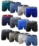 1 x RAW Customer Returns Channo Classic tight-fitting cotton boxer shorts in solid colors, comfortable and soft. Uomo collection. 12 pieces, Multicolor, XL - RRP €34.99