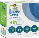 1 x RAW Customer Returns Dr. Breathe Well - Complete Anti-Snoring Kit - 1x Anti-Snoring Splint - 30x Anti-Snoring Nasal Strips - 8 Anti-Snoring Nasal Dilators - RRP €25.16