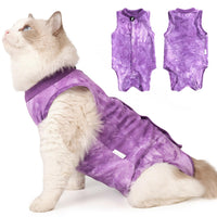 1 x RAW Customer Returns LIANZIMAU Cat Bodysuit After Surgery Castration Cat Bodysuit After Surgery Bodysuit for Cats Clothes Medical Cat Bodysuit Cat Suit After Surgery Anti-Leak Suit Pet Recovery Collar Alternative - RRP €13.99