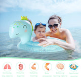 4 x Brand New TOPJOWGA Baby Swimming Ring Inflatable, Baby Float Swimming Ring, Inflatable Swimming Ring Children, Baby Swimming Aid, Float Children s Swimming Ring, Swimming Trainer for Children - RRP €38.4