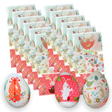 9 x Brand New MIJOMA Easter Egg Shrink Wraps Set, Easter Egg Design, Easter Bunny, Easter Hen, Easter Chick, Printed Easter Egg Wraps as Alternative to Egg Colors - RRP €172.8