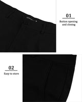 1 x RAW Customer Returns NANAMEEI Men s Cargo Pants Cotton Casual Outdoor Plus Size Work Pants Large Size with 6 Pockets Black M - RRP €40.04