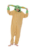 1 x RAW Customer Returns LorranTree Relaxo Costume Master Yoda Onesie Jumpsuit Animal Relax Costume Women Men Pajamas Carnival Halloween Pajamas Cosplay Adult Carnival One-Piece S - RRP €31.25