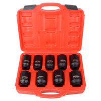 1 x RAW Customer Returns Socket wrench set with 9 nuts for 1 2 axles, 29, 30, 31, 32, 33, 34, 35, 36, 38 mm - RRP €54.84