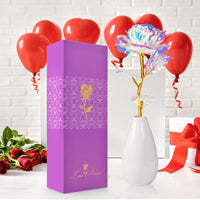 1 x RAW Customer Returns OEAGO Mother s Day Gifts Gifts for Mom, Mother s Day Gift Personalized Galaxy Rose Flower with Vase Gifts from Daughter Son, Mom Gift for Christmas Mother s Day Birthday Vase - RRP €14.1