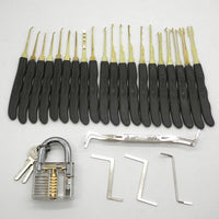 1 x RAW Customer Returns Sky-Welle 32 pcs Lockpicking Pick Set Lock Cracking Opener Lock Picks Locksmith Pick Gun - RRP €29.66