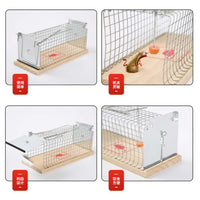 1 x RAW Customer Returns 2 Pieces Trap Cages, Mouse Traps, Live Mouse Trap, Human Mousetrap for Mice, Mousetrap, Rat Trap, for Home Rats, Kitchen, Attic, Garage - RRP €12.38