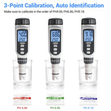 1 x RAW Customer Returns PH meter, Dr.meter pH meter accuracy pH 0.01, measuring range pH 0-14, digital PH tester water quality tester with LCD ideal for drinking water, swimming pool, aquarium, fish pond, pool, spa or laboratory - RRP €30.24