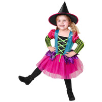 1 x RAW Customer Returns WITCH dress, hat - 128 cm 5-7 Years  - RRP €15.07