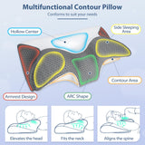 1 x RAW Customer Returns HOMCA Memory Foam Cervical Pillow, Sleeping Pillow with Breathable and Cool Cover, Ergonomic Pillows for Neck and Shoulder Pain 60 x 35 x 8 12 cm - RRP €42.98