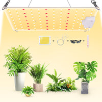 1 x RAW Customer Returns VAYALT 2024 Plant Lamp LED, 500W LED Plant Light Full Spectrum with Samsung Diode Lamp Growth Lamp, LED Grow Light for Indoor Seed Bud Plant Vegetable and Flower for Grow Tent - RRP €36.99