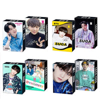 3 x Brand New ZHENGGE 4 Pack 120 Pcs BTS SUGA Lomo Card KPOP Bangtan Boys Photo Cards Greeting Card with Postcard Box SUGA , 88 x 56 mm - RRP €38.34