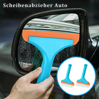 6 x Brand New Pack of 2 silicone window squeegees, silicone squeegee car, sky blue window squeegee car, for cleaning windows, mirrors and panes etc. - RRP €42.78