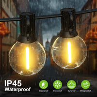 1 x RAW Customer Returns LED fairy lights outdoor, 18M 60FT 30 1 G40 bulbs fairy lights light bulb IP45 waterproof indoor outdoor fairy lights for Christmas decoration, party, garden, patio, weddings, room - RRP €31.94