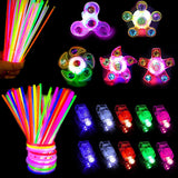 1 x Brand New Shengruili LED light toy party items, 25 pieces LED toys party, glow stick party set, party item set for children, gifts for children, birthday, Halloween, Christmas, party gifts - RRP €7.51