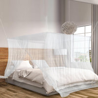 1 x RAW Customer Returns MEKKAPRO Ultra Large Bed Mosquito Net with Carry Bag Mosquito Net Fabric with 2 Openings Mosquito Net for Bed, Camping, Outdoor, Travel Mosquito Net with Hanging Kit Mosquito Net Canopy - RRP €20.16