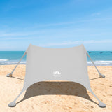 1 x RAW Customer Returns Night Cat Beach Tent Lycra Shade Tent Beach Shelter Awning Sun Shelter UV Protection UPF 50 with Sandbag Anchor for Beach Picnic Fishing Camping - RRP €106.22