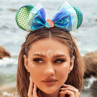 1 x Brand New Vatocu Ears Mouse Headband with Mouse Ears Mouse Ears Headband Halloween Costume Accessories Party Carnival Hairband Women Ladies - RRP €19.2