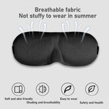 2 x Brand New HDKAJL 4 Pack Sleeping Eye Mask, Light Blocking Portable and Adjustable Elastic Eye Mask for Sleep, Night Rest, 3D Sleep Mask for Men, Women - RRP €23.16