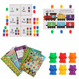 13 x Brand New kramow Montessori Sorting Toys 3 4 5 6 7 8 Years, Learning Colors, Sorting Game Children, Learning Toy Educational Toy Gift for Girls Boys, 82 Pieces - RRP €275.21