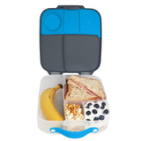 1 x RAW Customer Returns b.box lunch box for children with compartments Jumbo Bento Box with 4 compartments 2 leak-proof , removable divider, gel cooling pack School lunch box from 3, 2L - RRP €27.04